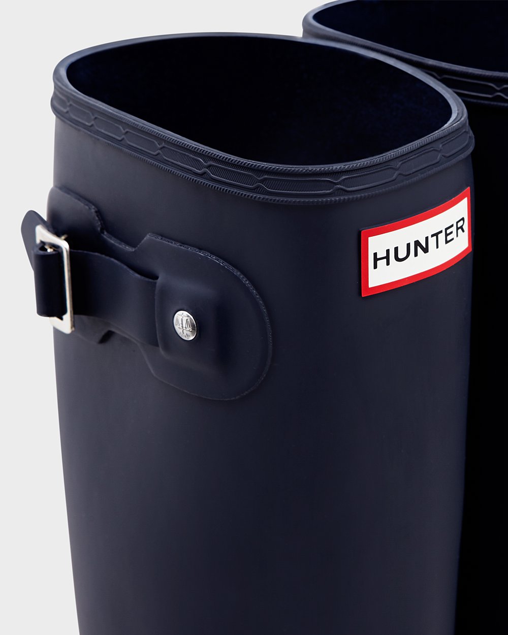 Galochas Altas Hunter Feminina Azul Marinho - Original Tour Foldable - 73DSKXWGN